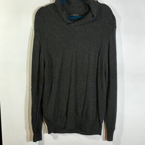 Rodd & Gunn Pure New Wool Extra Fine Merino European Yarn Green Cowl Neck 2XL